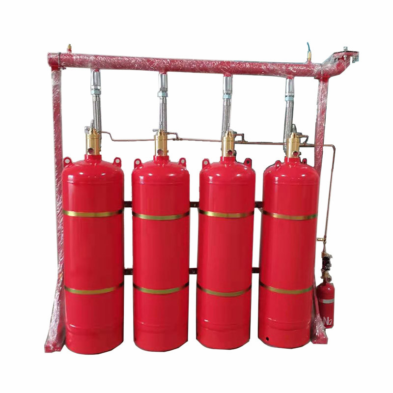 Flexible FM200 Pipe Network System With Storage Pressure Of 5.6Mpa High Safety