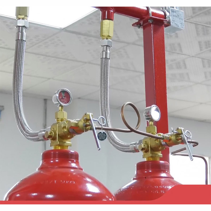 80L 90L Inert Gas Fire Suppression System OEM Easy Installation