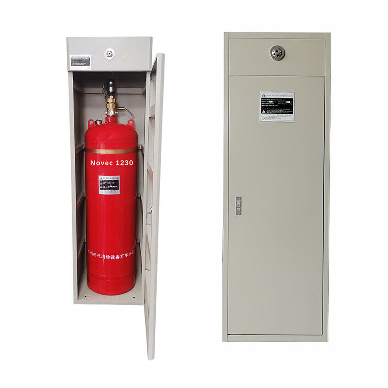 red NOVEC 1230 Fire Suppression System Superior Fire Protection For