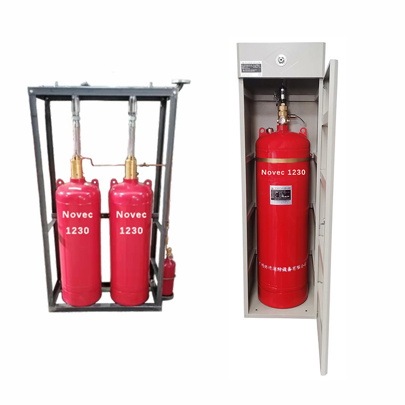NOVEC1230 Clean Gas Fire Suppression System Easy Install High Durability