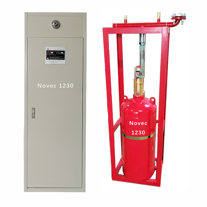 Red 120L NOVEC 1230 Fire Suppression System 4 5 0 0 1 Certifications