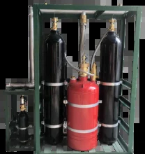 Flexibility 120L FM200 Piston Flow System Quick And Safe Fire Control