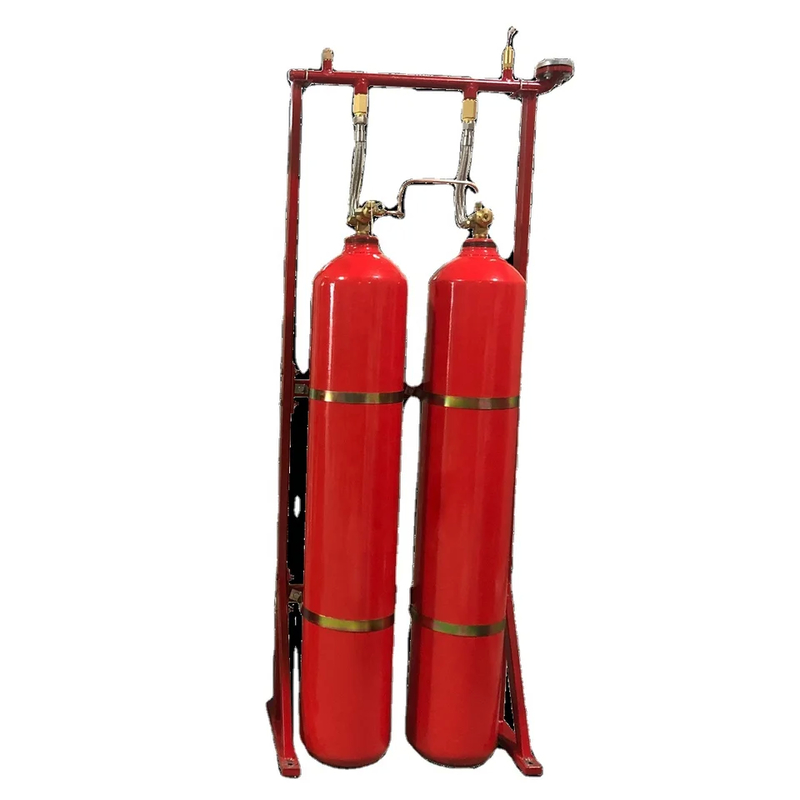 High Performance Pipe Network CO2 Fire Suppression System Fire Protection Equipment