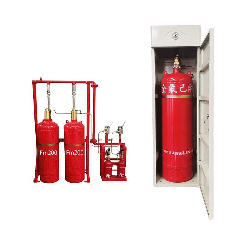 Automatic Starting Mode NOVEC1230 Fire Suppression System High Safety Indoor Red Extinguisher