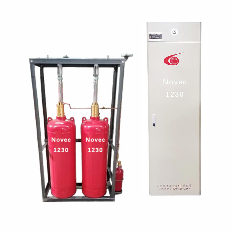 High Safety and Clean Gas NOVEC1230 Fire Suppression System Environmentally Friendly