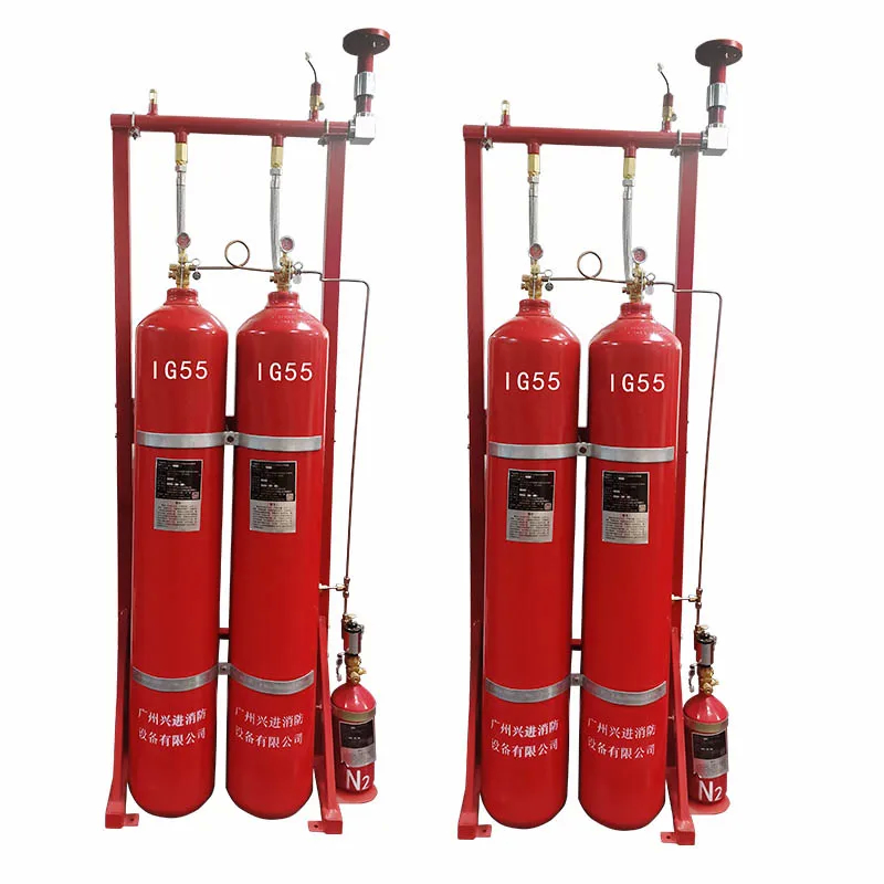 High Reliability Inert Gas Fire Suppression System For Safety