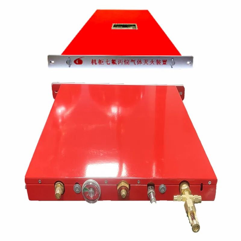 Durability Server Automatic Fire Suppressor Automatic Clean Gas Red