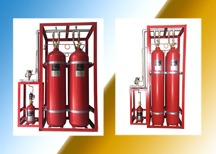 30MPa IG541 Inergen Clean Agent Fire Suppression System For Control Rooms