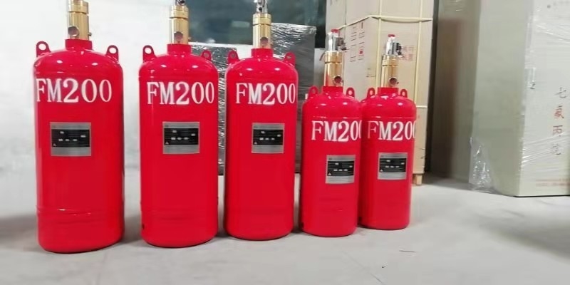HFC227ea Fire Suppression System Without Pollution For Library