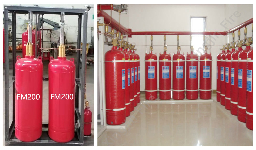 5.6Mpa Residential Hfc-227Ea Extinguishing System 180L Storage