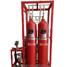 High Safety IG100 Inert Gas Fire Suppression System For Hotel