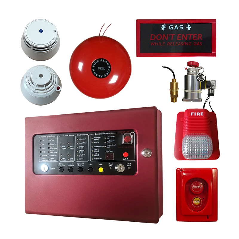 Advanced FM200 Fire System Complete Kit with Detection and Alarm ...