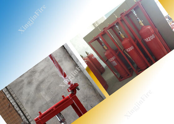 2- 4M Discharge Gaseous Fire Suppression System With FM200