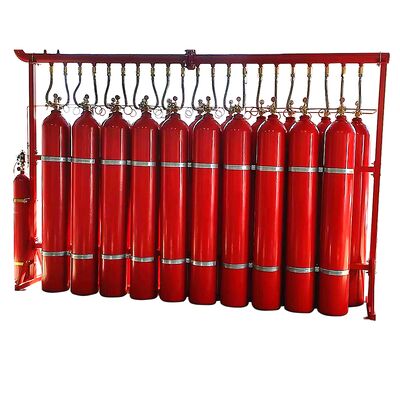 IG541 Inert Gas Fire Suppression System with 17.2MPa Design Pressure ...