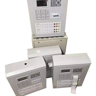 Serialized Fire Control Unit Addressable Fire Alarm Control Panel with Gas Suppression for 4 Zones ...