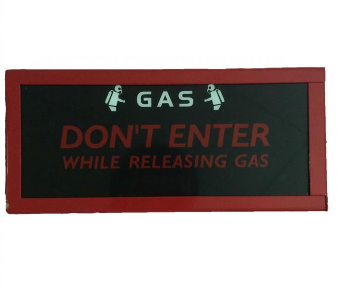 Discharge Indicate Light FM 200 Fire Alarm System For Control Panel